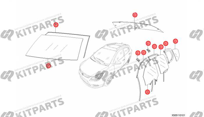 Стёкла Lifan X50